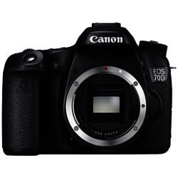 Canon EOS 70D Digital SLR Camera, HD 1080p, 20.2MP, Wi-Fi, 3